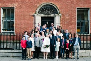Dublin City Centre Wedding Photograph
