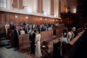 Trinity College Chapel Wedding Photo