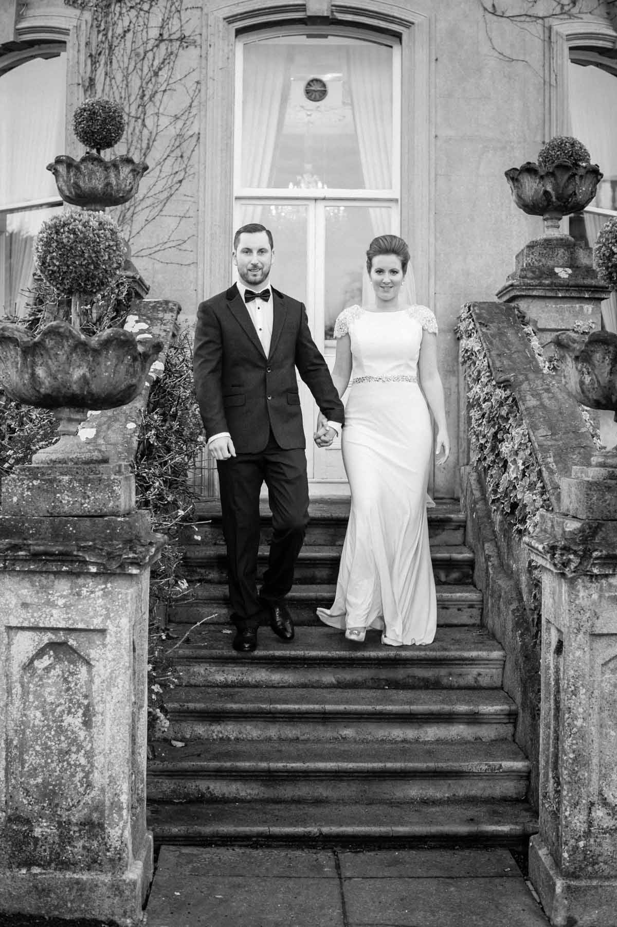 Wedding Photographs in the grounds of Finnstown House Hotel