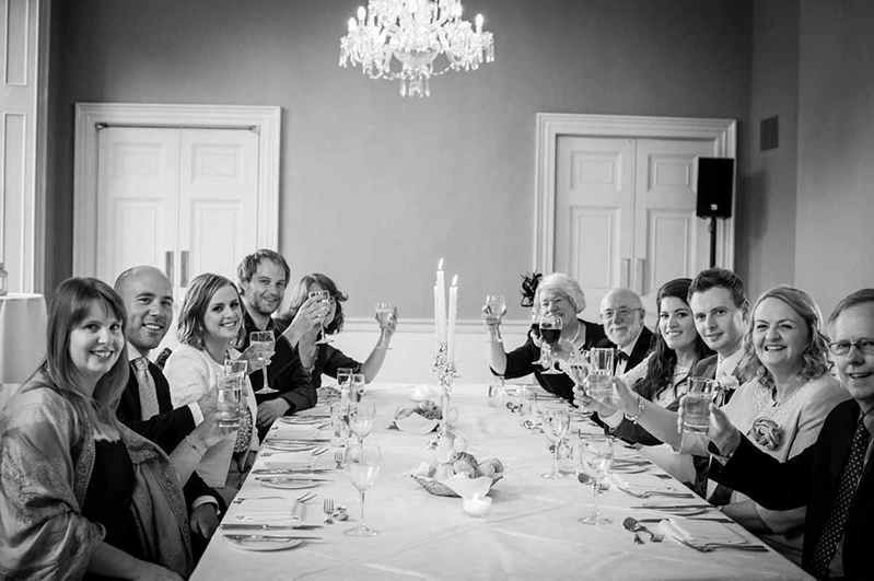 Photograph of Wedding reception at Imma Dublin