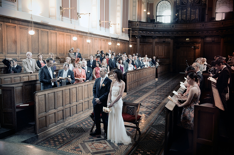 Trinity College Chapel Wedding Ceremon