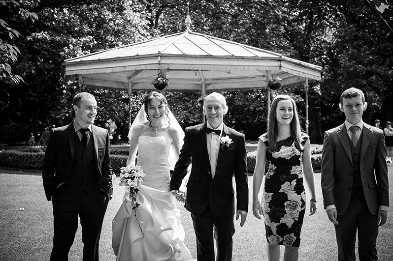 A Wedding Photograph in St. Stephen Green