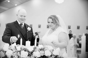 Wedding photograph at Saint Anne's Church Portmarnock