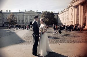 Trinity College Wedding Photograph