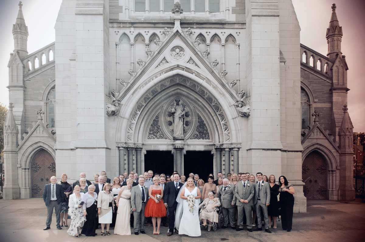 Church Wedding Photograph in Dublin 