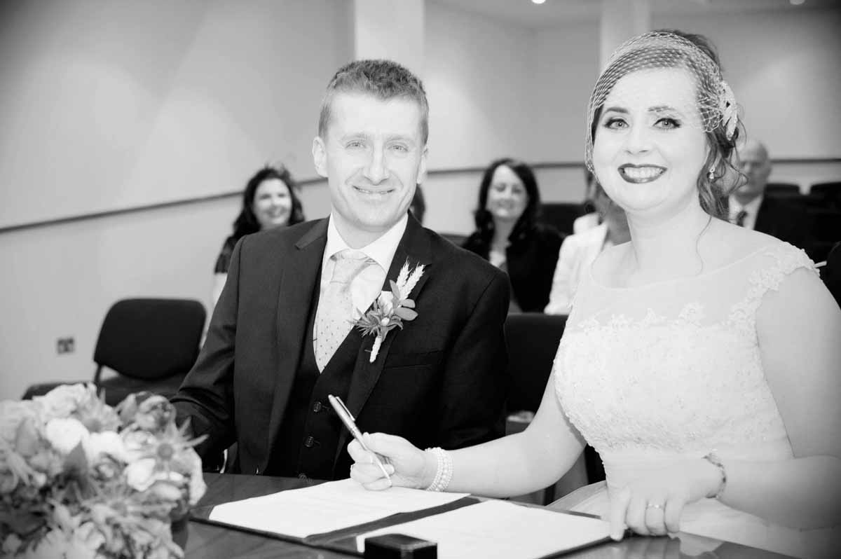 Dublin Registry Office Wedding Ceremony