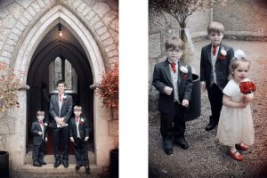 St Patrick's Church, Powerscourt Wedding Photograph