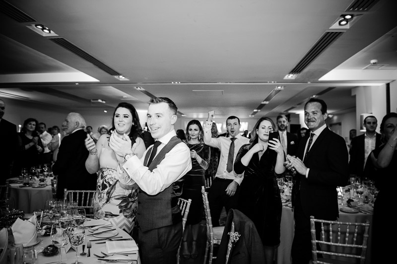Morrison Hotel Wedding Reception Photo