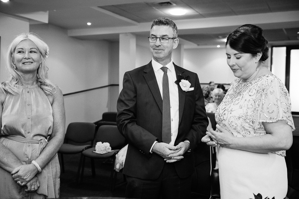 Dublin Registry Office Wedding Photographs
