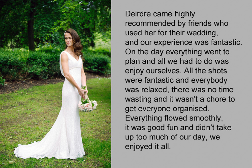 Review of Shelbourne Hotel Wedding Photography
