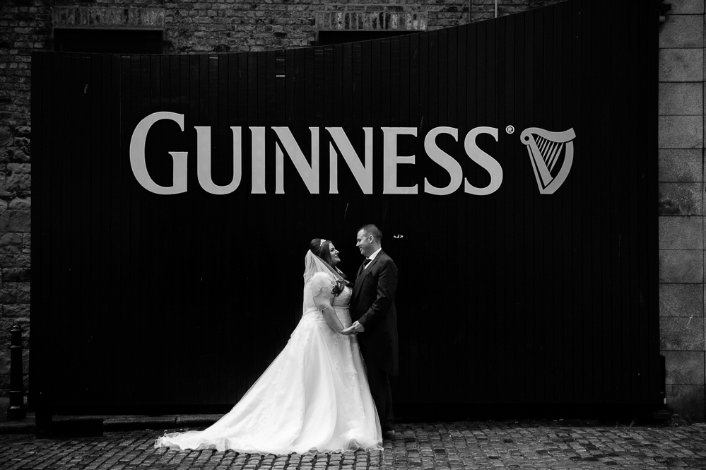 Guinness Storehouse Wedding Photograph