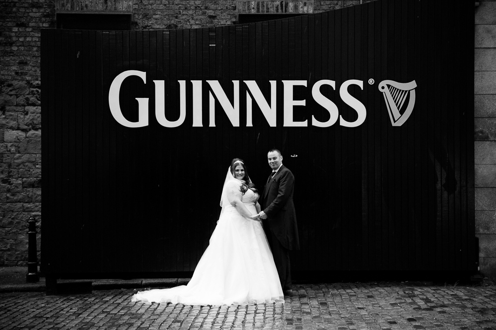 Guinness Storehouse Wedding Photography at The Guinness Gates