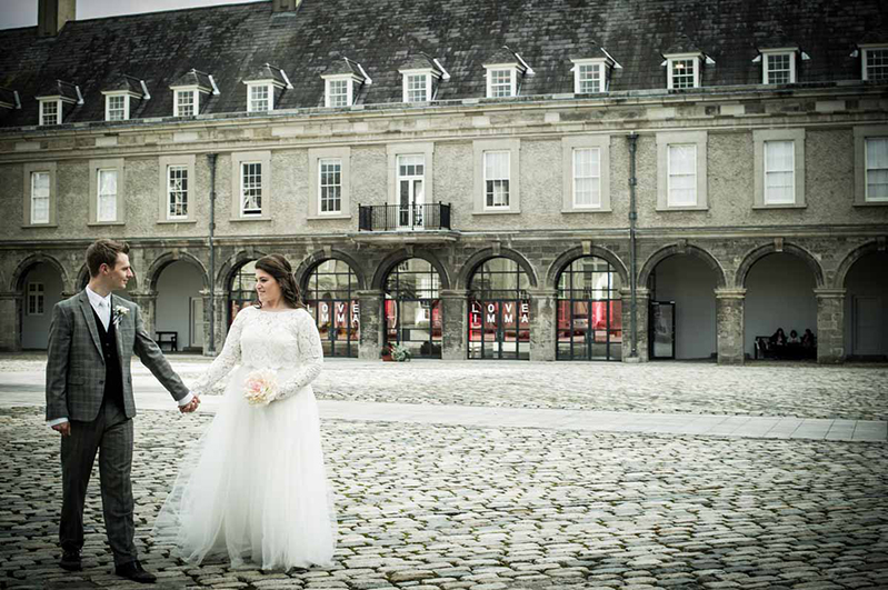 Micro Wedding Photography at The Royal Hospital Kilmainham
