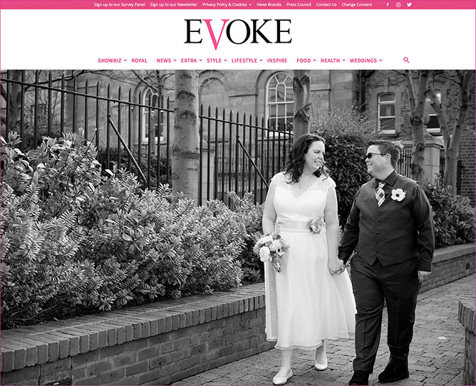 Evoke.ie Real Weddings Feature Story