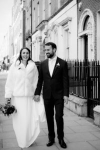 Dublin City Centre Wedding Photograph
